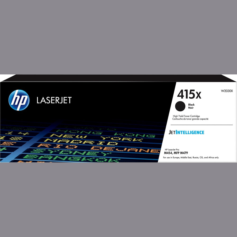 HP Toner 415X Tonerkartusche Schwarz für Original HP Color LaserJet Pro M454 Drucker