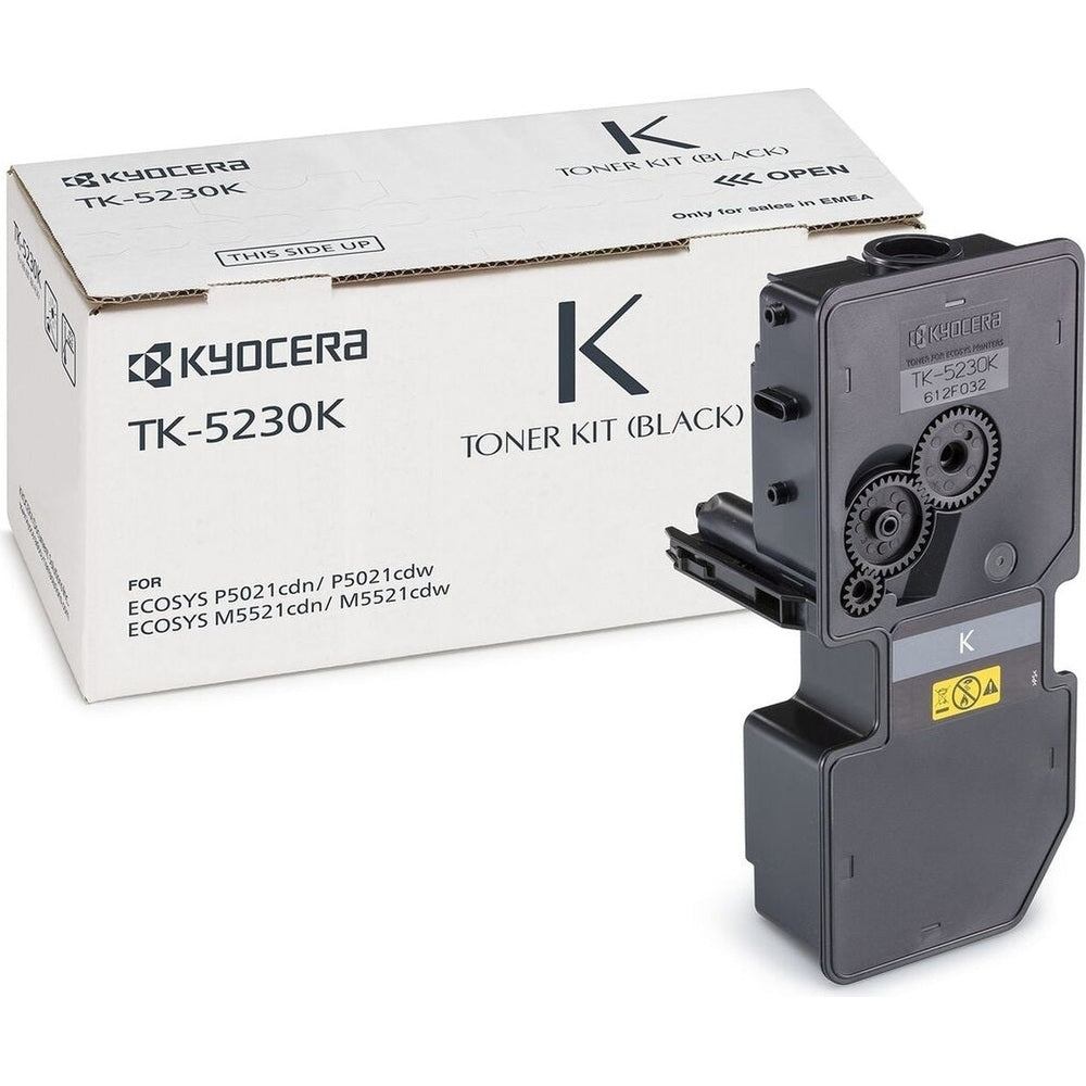 Kyocera Toner TK-5230K Tonerkartusche Schwarz für Original Kyocera Drucker