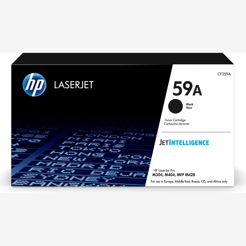 HP Toner 59A Tonerkartusche Schwarz für Original HP LaserJet Pro M-Serie Drucker